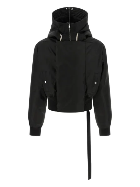 Geacă Rick Owens Drkshdw cu glugă negru