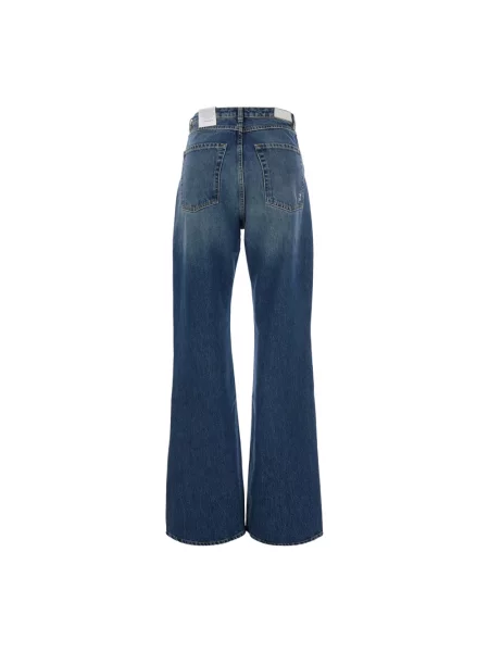 Jeansy dzwony Icon Denim niebieskie