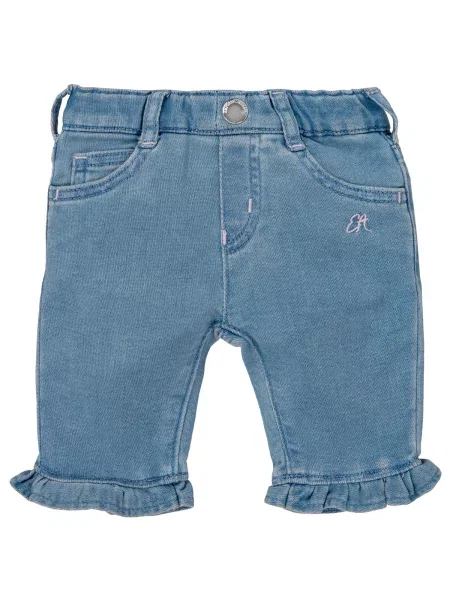 Pantaloni copii Emporio Armani albastru