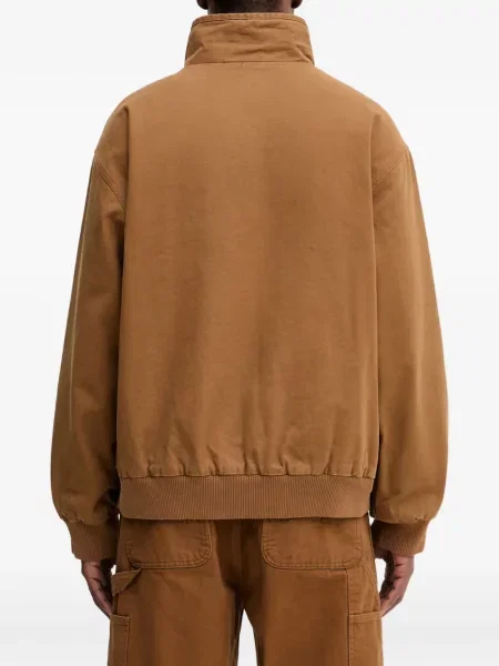 Geacă Carhartt Wip cu autograf maro
