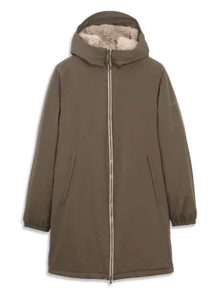 AIGLE Přechodová parka šedobéžová