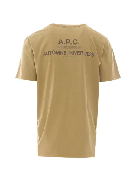 Tricou A.p.c. cu imagine cu decolteu rotund