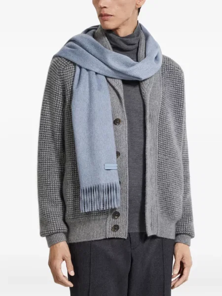 Kašmyro šalikas Zegna mėlyna