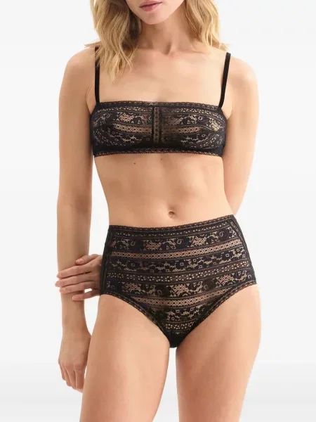 Sutien Eres din dantelă negru