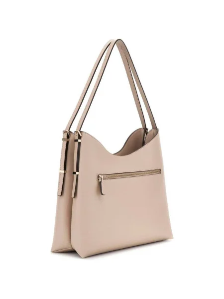 Geanta hobo Guess bej