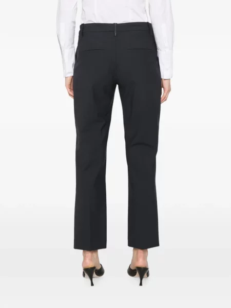 Pantaloni Brunello Cucinelli de lână negru