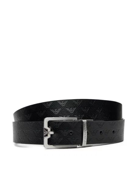 Emporio Armani ремінь чорний