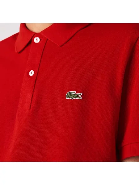 Lacoste поло червоне