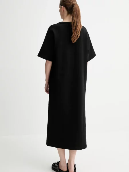 Gestuz sukienka maxi prosta czarny