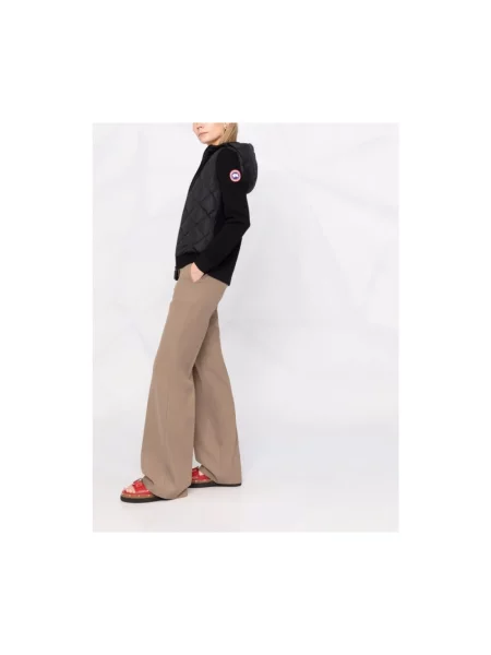 Kurtka Canada Goose wełniana pikowana czarna