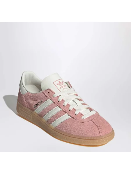 Sneakersy Adidas Originals zamszowe różowe