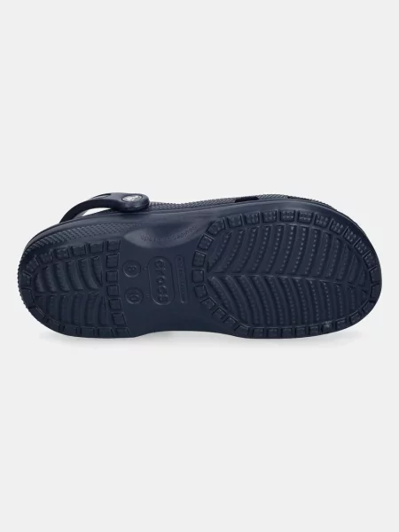 Классические шлепанцы Crocs темно-синие