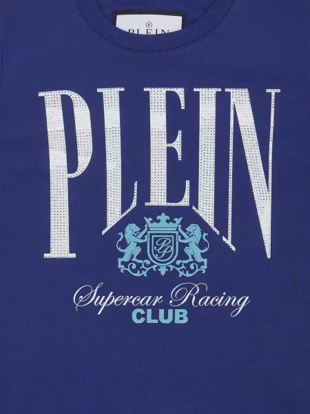 Koszulka dziecięca Philipp Plein niebieska