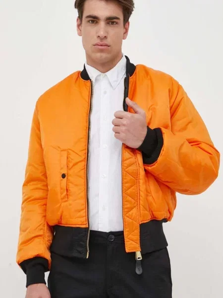 Alpha Industries Bomber bunda Heritage Bomber černá