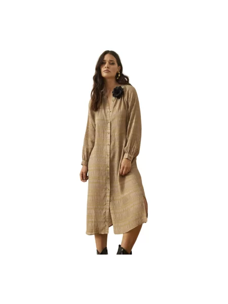 Sukienka In Front beżowa