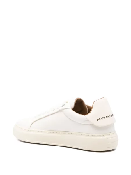 Sneakerși Alexander Smith din piele alb