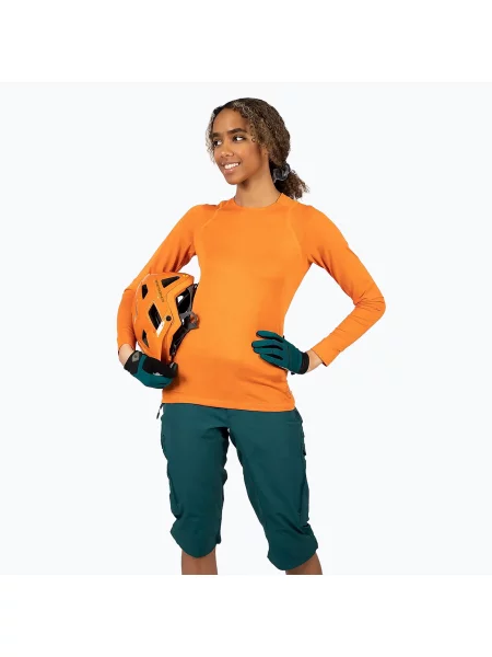 Tričko s dlouhým rukávem Endura oranžové