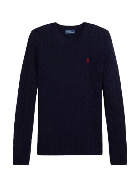 Polo Ralph Lauren Pulover mornarsko plava crvena