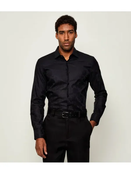 HUGO Cămașă Kenno negru