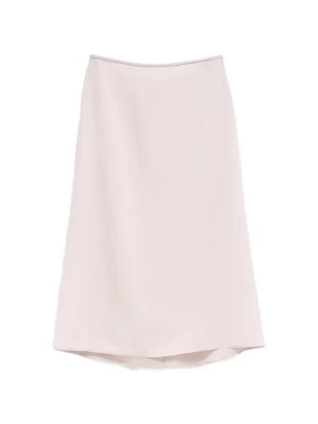 Fustă midi Jil Sander roz