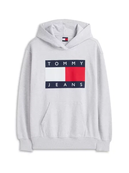 Palton Tommy Jeans alb