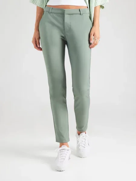 VERO MODA Chino nohavice svetlozelená