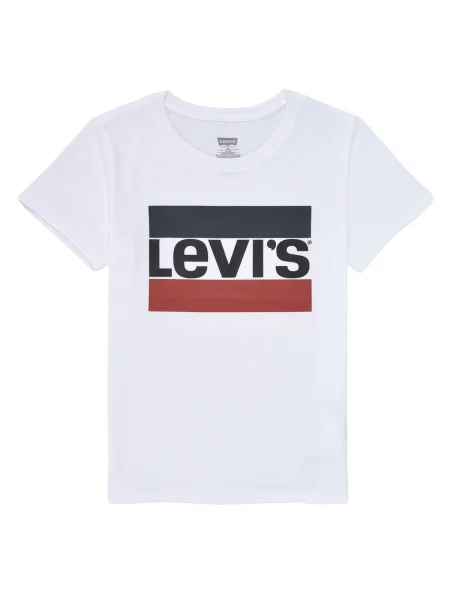 Tricou copii Levi's® alb