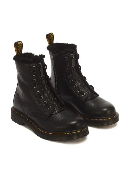 Кожаные ботильоны Dr. Martens