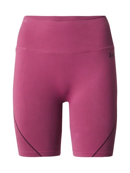 UNDER ARMOUR Športne hlače Vanish magenta / vinsko rdeča