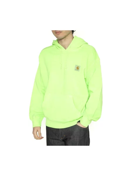 Bluza z kapturem Carhartt Wip zielona