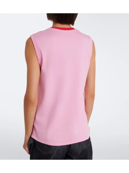 Top Jw Anderson din jerseu roșu