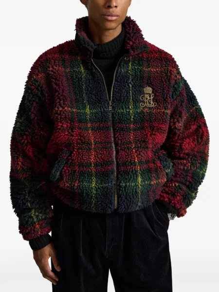 Polo majica Polo Ralph Lauren s vezom keper karirana plava