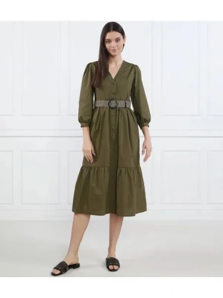 Liu Jo Rochie cu cordon kaki