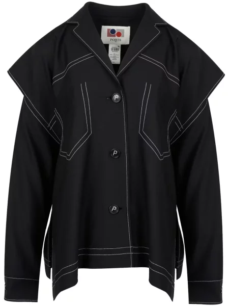 Długa kurtka Ports 1961 czarna