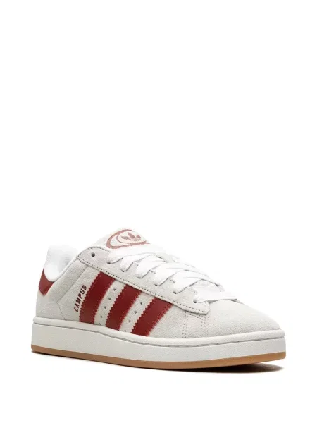 Sneakerși Adidas Campus de cristal alb