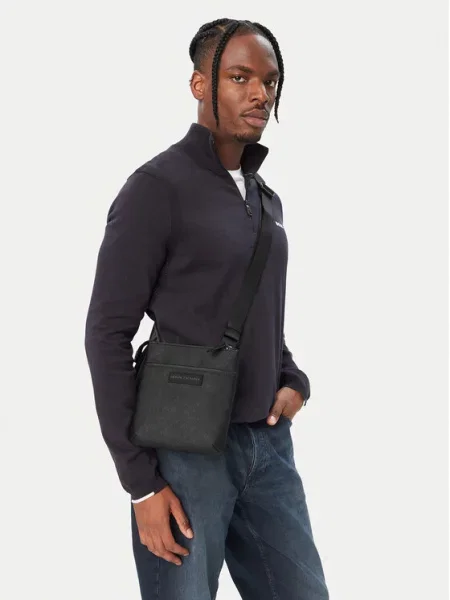 Crossover torbica Armani Exchange crna