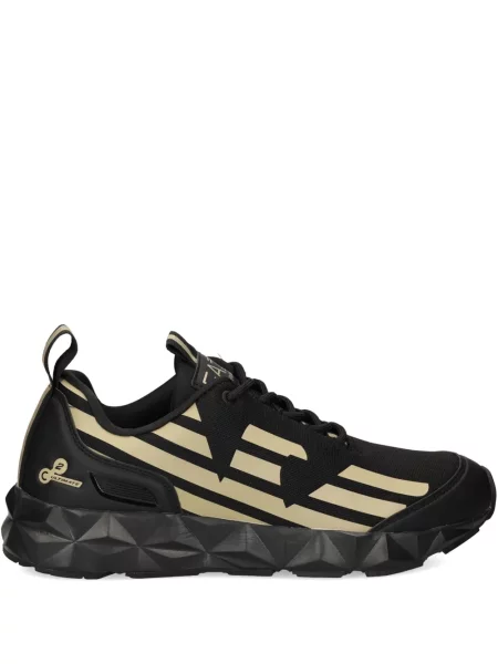 Sneakerși Ea7 Emporio Armani cu imagine negru