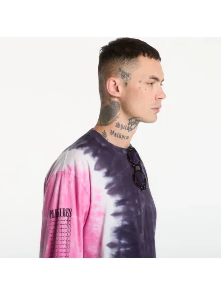 Tricou PLEASURES Blurred Longsleeve Tiedye S