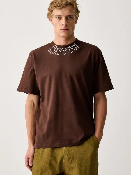 Barrow T-shirt brązowa