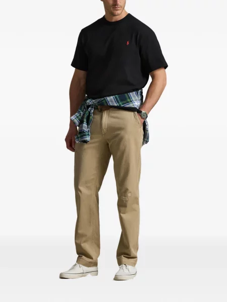 Gulerat șosete Polo Ralph Lauren de lână cu dungi negru
