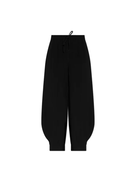 Gestuz spodnie szerokie high waist czarny