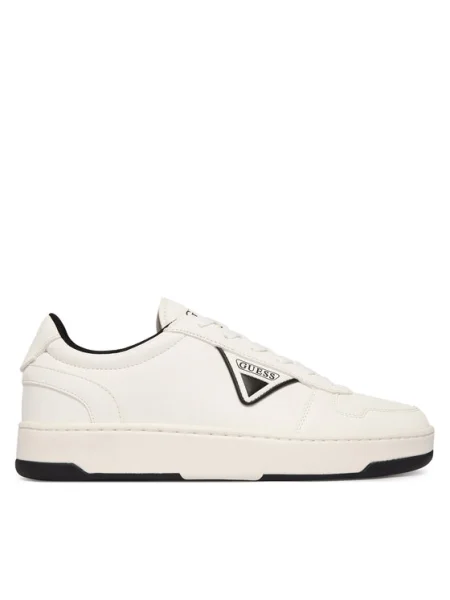 Sneakerși Guess alb