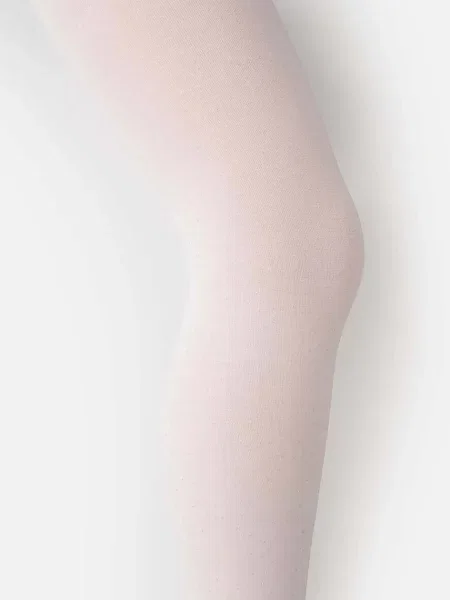 Coccodrillo punčocháče dětské bílé