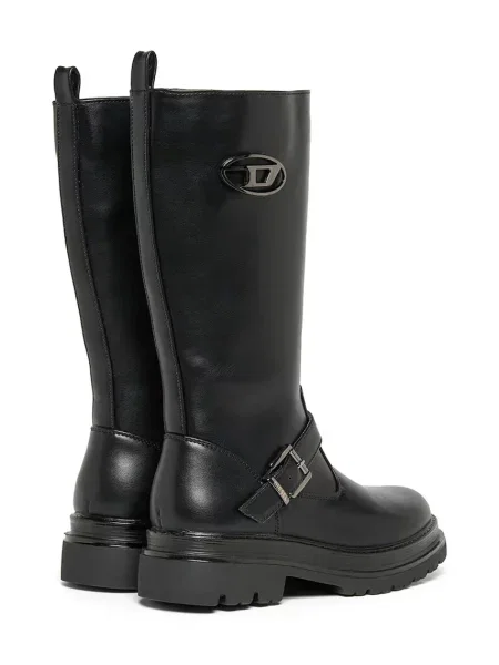 Diesel gyerek csizma D-KRILTY BOOTS fekete