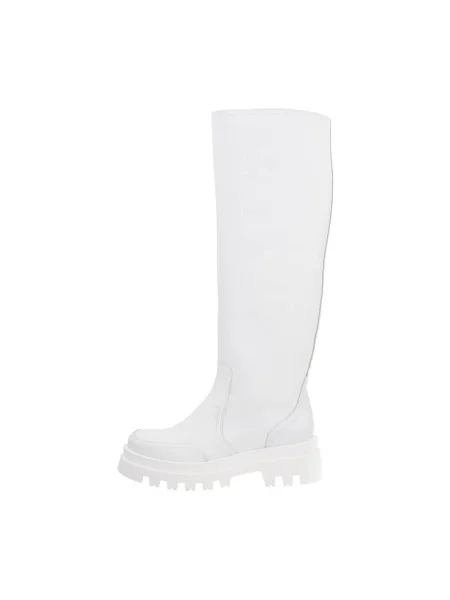 Pantofi Yellow alb