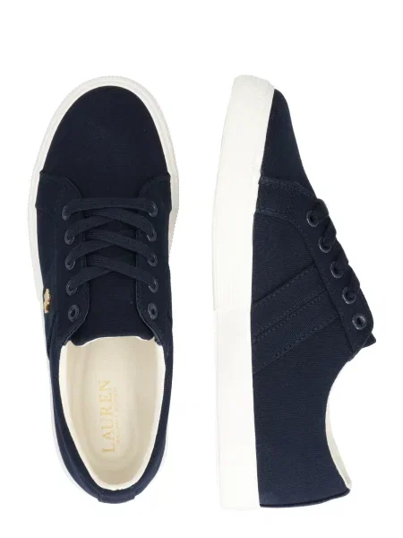 Lauren Ralph Lauren Nízke tenisky JANSON II-NE-SNEAKERS-VULC / námornícka modrá biela