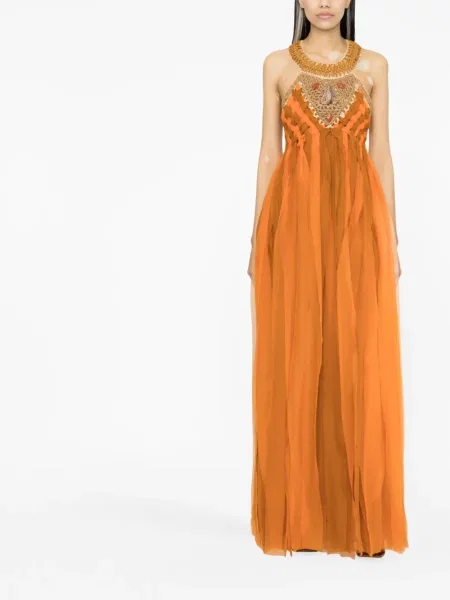 Maxi suknele Alberta Ferretti su kutais