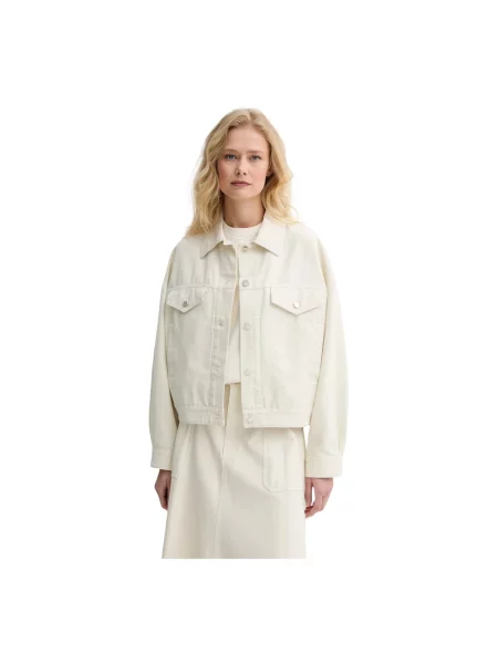 A.P.C. kurtka blouson cally przejściowa oversize beżowa