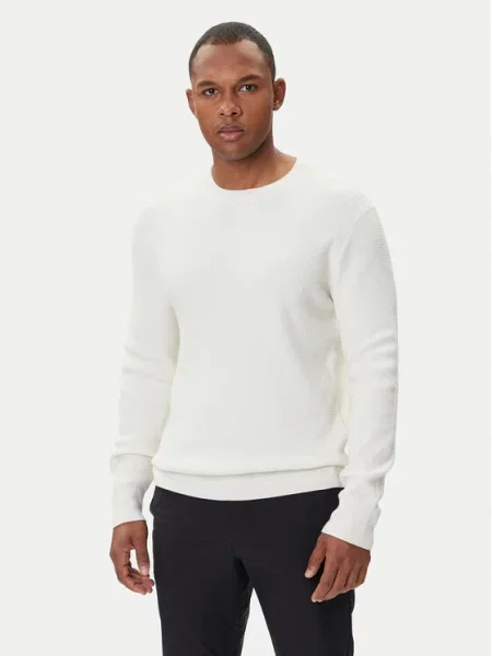 Calvin Klein Пуловер Екрю бежово