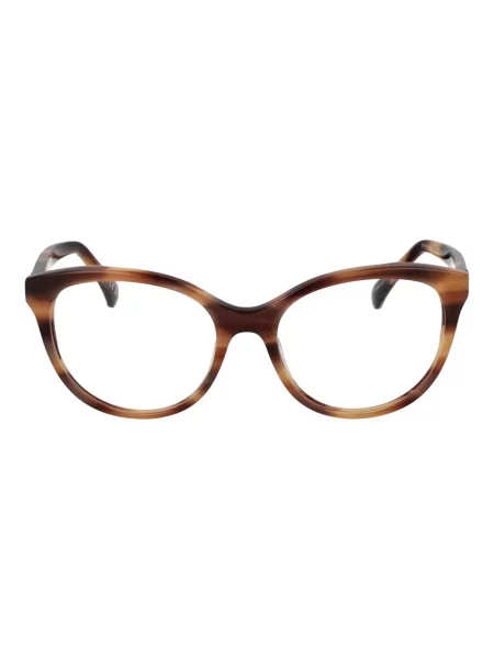 Okulary przeciwsłoneczne Max Mara eleganckie brązowe